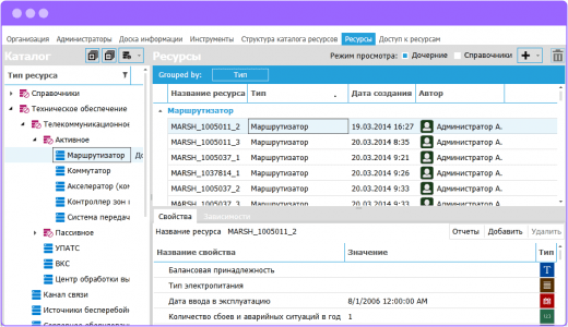 Учёт ресурсов Учёт ресурсов