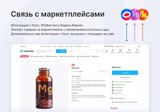 Связь с маркетплейсами Связь с маркетплейсами